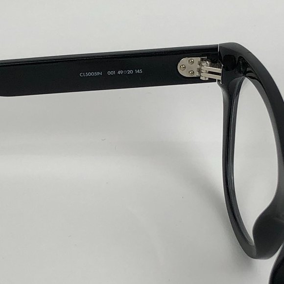 CELINE Black Cat Eye Women Eyeglasses CL5005IN 001. New. Demo Lens. - Picture 9 of 11